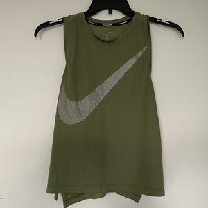 Green Nike Tank